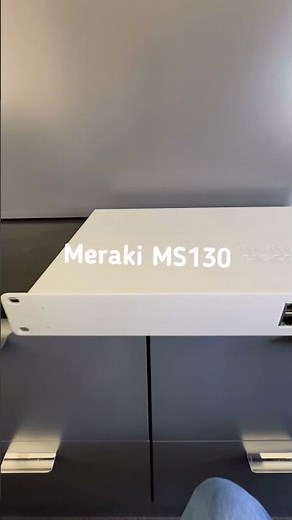 @CiscoMerakiOfficial MS130 24P.