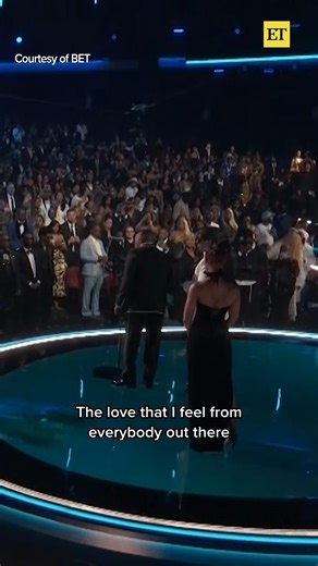 3.9M views · 100K reactions | There was not a dry eye in the #BETAwards audience as Jamie Foxx accepted the Ultimate Icon Award and reflected on getting a second chance at life following his health scare. | Entertainment Tonight | Facebook