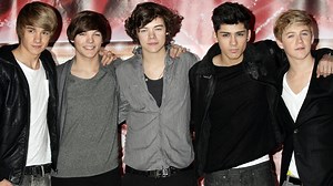 Who won X Factor the year One Direction appeared on the show?