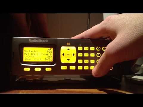 How to program a Radio Shack Pro-197 Digital Trunking Scann