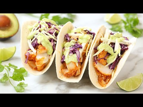 Easy Fish Tacos | Healthy 30 Minute Recipe!