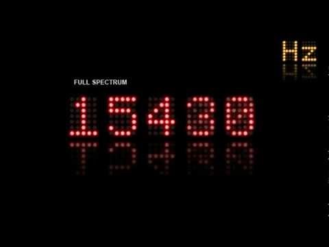 The full audible spectrum