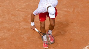 That's just me: Novak Djokovic loses cool again, breaks racket en route his quarter-final win at Italian Open