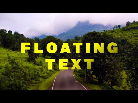 How to fly through Text in video (Simple hindi tutorial) | Motion Tracking After Effects 2025