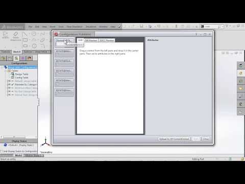 SOLIDWORKS - Configuration Publisher Part 1