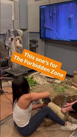 Bringing Animation to Life with Foley 👣💥 | The Forbidden Zone 🎬 | Reel Foley Sound