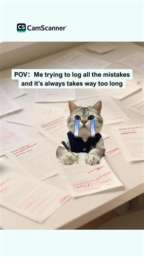 CamScanner on Instagram: "Trying to log all your test mistakes always takes way too long. Let CamScanner handle the messy part for you. #study #college #mistakes #studytok #studytips #exam #camscanner #scannerapp #saveimportantdocsincamscanner"