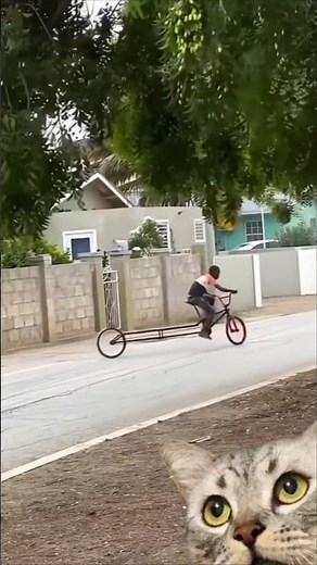 Long spinning top bike #science #technology