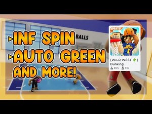 DUNKING SIMULATOR SCRIPT ✧ Infinite Spin ✧ Auto Green And More! [ROBLOX]