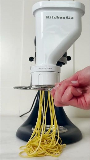 Fresh Homemade Pasta with KitchenAid Pasta Press
