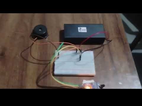 Fire alarm using IR sensor without coding