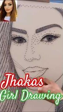 String Art For Beginners Step By Step/String Art Tutorial/String Art By Me Armenian Girl#shorts #art