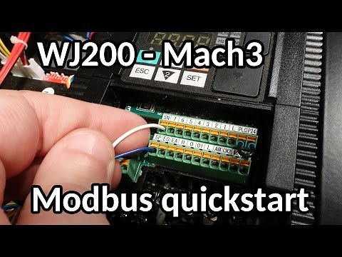 WJ200 - Mach3 Modbus Quickstart