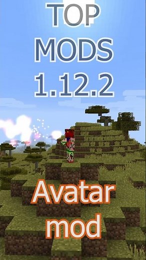 Avatar The Last Air Bender Top Minecraft mods (Avatar Mod 2) #shorts