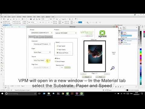 Printing from CorelDRAW