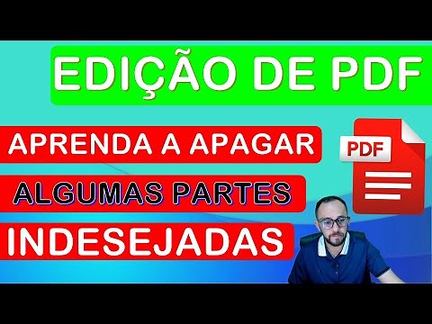 COMO APAGAR PARTES DE UM PDF