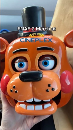 FNAF 2 Merch at Cineplex! #fnaf2movie #fnaf #fivenightsatfreddys #popcornbucket #shorts