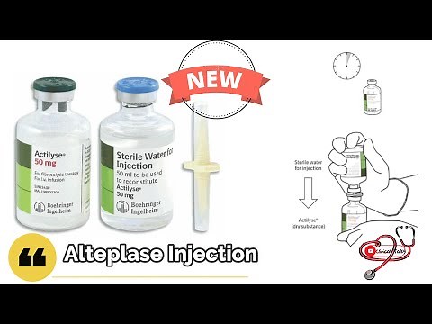 Alteplase Injection || Dose || Uses || Mode of action || Instructions for reconstituting ||