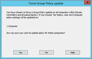 How to force Group Policy update? Windows Active Directory
