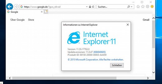 Internet Explorer aktualisieren – so geht's