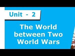 CLASS 10 SOCIAL (HISTORY) UNIT 2 The World between Two World War part-1. TNPSC/SCERT