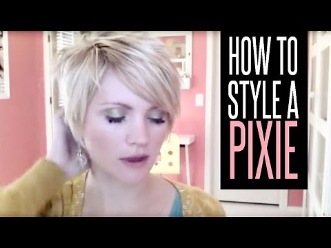 How to Style a Pixie Haircut