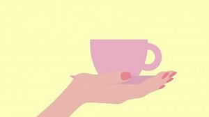 Simple Vector Animation Cartoon Hand Pink Stock Footage Video (100% Royalty-free) 1102435179 | Shutterstock