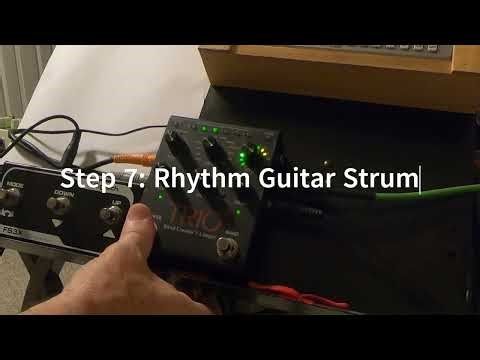 Digitech Trio Plus + Tutorial with Tim Pierce's Killer Backtrack with Performance by Steve Whitton
