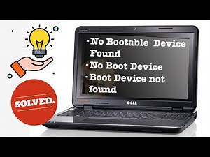 How to Fix No boot device found Error on Windows 10, 8.1 and 7