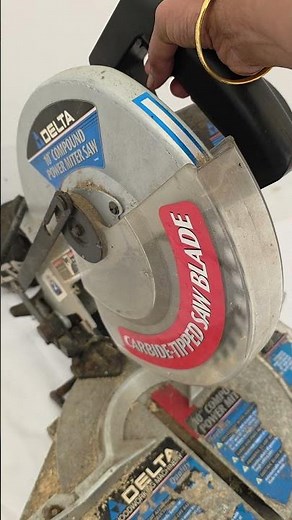 Delta 10-Inch Compound Power Miter Saw | Up for Hueckman Auction