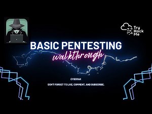 Basic pentesting tryhackme walkthrough
