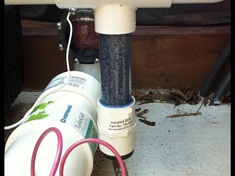Where do you install a sacrificial anode on a pool?