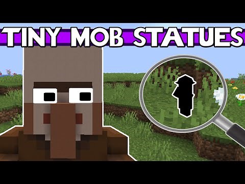 Tiny Minecraft Statue - Villager Statue - Small Minecraft Build - Minecraft Villager