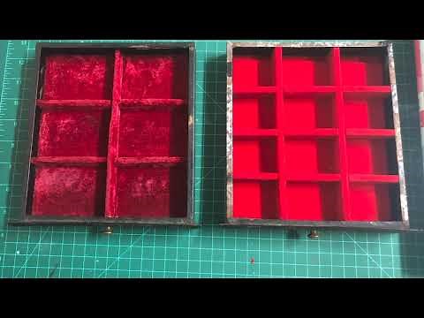 Vintage Jewelry Box Restoration