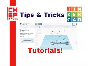 Tinkercad Tips & Tricks - Teach Yourself Tinkercad Tutorials
