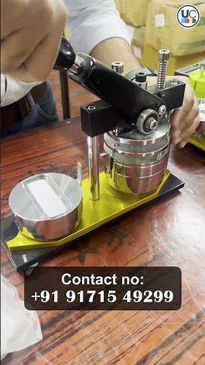 68 x 24mm Button Badge Making | Live Demo