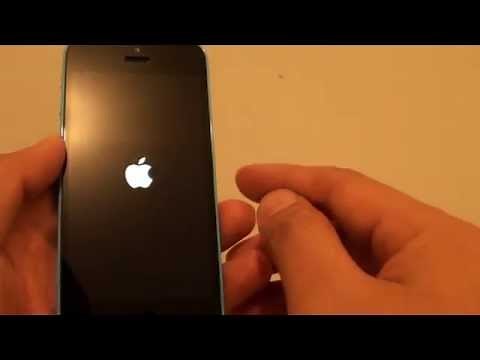 iPhone 5C: Hard Reset and Erase All Content