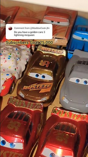 Disney Cars 3 Golden Rust-Eze Lightning McQueen #Cars #Disney #lightningmcqueen #pixar #automobile