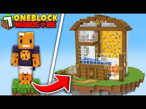 UNLIMITED IRON on ONE BLOCK Minecraft
