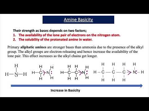 The Basicity of Amines (A2 Chemistry)