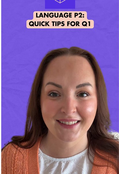 Quick tips for Language Paper 2, question 1. Get this one right and bank 4 marks at the start of your exam ✅ #yourenglishtutoruk #englishgcse #examseason2025 #englishlanguage #examstrategy #languagepaper2