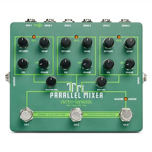 Electro-Harmonix Tri Parallel Mixer Effects Loop Mixer/Switcher | Reverb