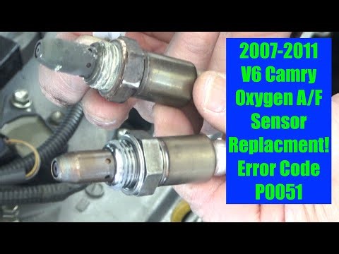 How to Properly Replace a Bad Oxygen Sensor! (2007-2011 V6 Camry —Error Code P0051)