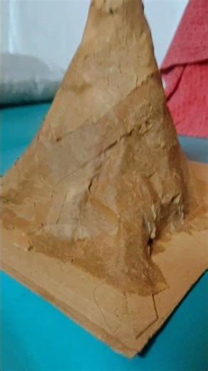 School project.. 🌋 Volcano Eruption #handworkshor #shorts#schoolproject