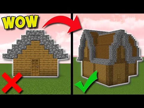 How To Build An ADVANCED ROOF In Minecraft!!! - The Ultimate Roof Guide