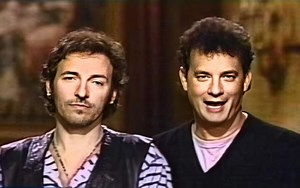 Bruce Springsteen makes his US TV debut performing on SNL back in 1992