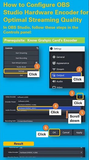 How to Configure OBS Studio Hardware Encoder for Optimal Streaming Quality