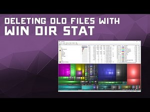 Find & Delete Big Files with WinDirStat - PC Maintenance Tutorial