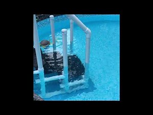 DIY ABOVE GROUND POOL STEPS