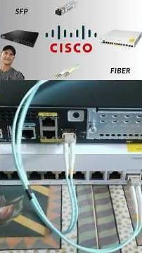 How To Connect Cisco Switches With Fiber Super Fast!